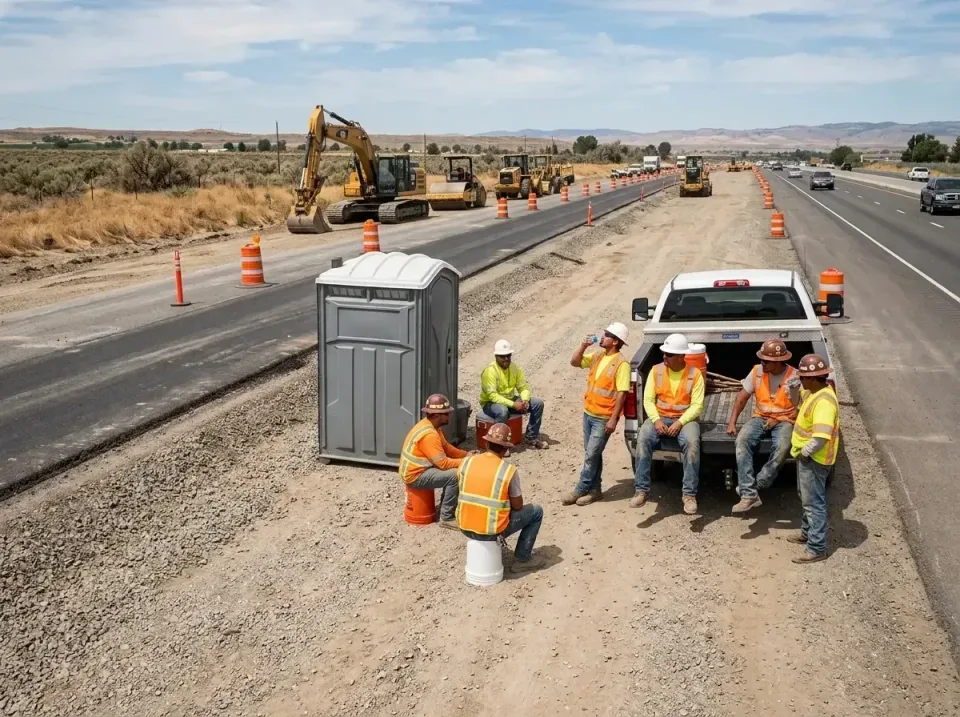 highway-road-construction-crew-007 — frequently asked questions, Porta Potty and Restroom Rentals in Oak Park, CA